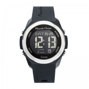 Alexandre Christie AC 9342 Silver Black MHRSSBA